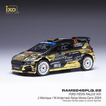Modely Ford Rallye 1:43 IXO