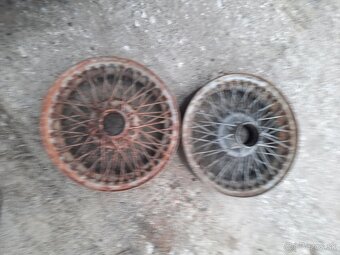 drôtené kolesá MG Jaguar Spitfire 4,5x14