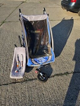 Cyklovozik Qeridoo sportex 2+miminkovnik