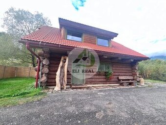 Exkluzívne na predaj priestranný a nový zrub - Čierny Balog