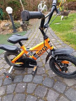 Detský bicykel s kolieskami