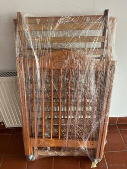 Detská postieľka 60x120,čerešňa odtieň