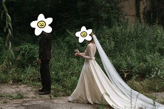 Svadobné šaty udržateľnej značky Yoora studio