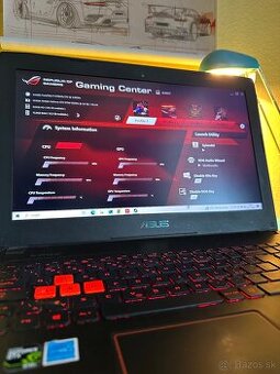 Herný notebook ASUS ROG GL502VT – i7, GTX 970M, 16GB RAM