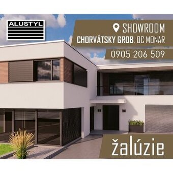 Exteriérové žalúzie ALUSTYL