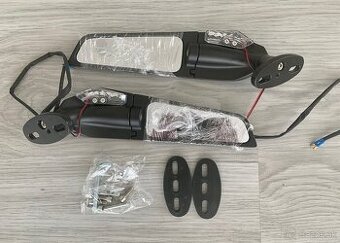 Štýlové zrkadlá na motocykel - 1