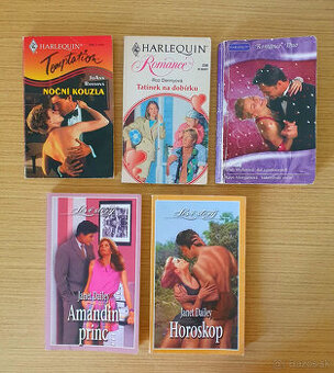 Knihy Harlequin a Love Story za 0,20 EUR