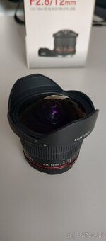 Samyang 12mm,2,8, bajonet Nikon F