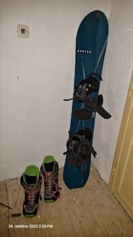 Snowboard + viazanie + Topanky Vsetko komplet Burton