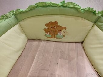 Návliečky do postieľky+ konštrukcia na baldachýn