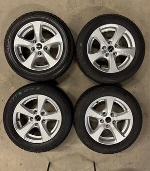 hliníkové disky borbet r16, zimné pneumatiky 205/60r16