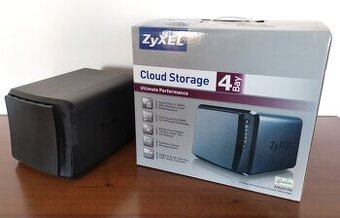 Predám štvordiskový NAS ZyXEL - 1