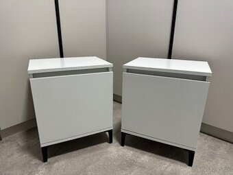Nočné stolíky - 2ks biela