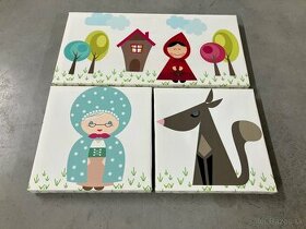 Obrazy červená čiapočka