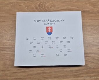 Kazeta na mince Slovenský štát 1939 - 1945