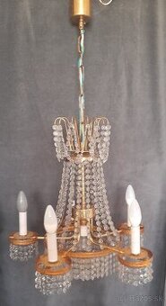 Krištálový luster 5 ramenný