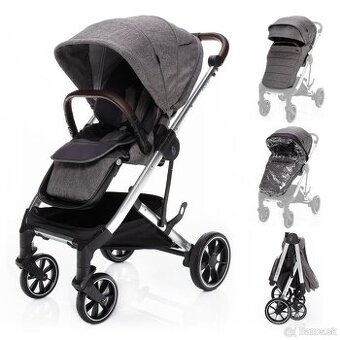 Športový kočík Zopa – Tornado Grey/Silver