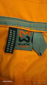 Pracovne nohavice WURTH