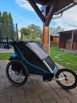 Cyklovozik Thule + ski set Thule