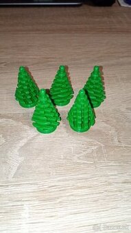 Predám nové Lego stromčeky - malé , zelené, 5ks