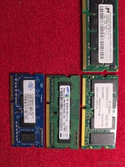 Notebookové RAM