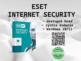 [✅HNEĎ] ESET Internet Security/NOD 32 [3 ROČNÁ LICENCIA]