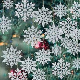 Snehové vločky - vianočné ozdoby