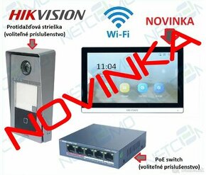 NOVINKA - set videovrátnika Hikvision DS-KV8113 + DS-KH6350