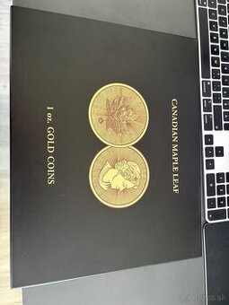 Canadian Maple Leaf 1 Oz Box na mince 30ks