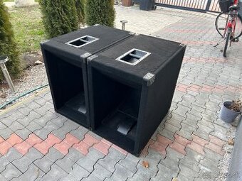 Subwoofer 2x + koncový zosilňovač Eminence Kappa