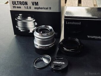 Voigtländer Ultron 28 mm f/2 VM II (pre Leica M)