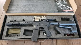 Airsoft Delta Armory AR15 KeyMod 10 [DA-B06] + vylepšenia