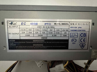 Predam 400W zdroj