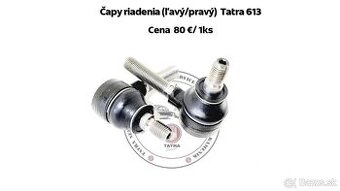 Tatra 613 diely - čapy riadenia