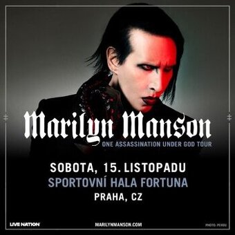 MARILYN MANSON - Praha 15.11.2025 (sobota)