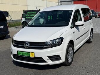 ► VW CADDY MAXI 2,0 TDI - 75KW, 7 MÍST, PARK. SENZORY ◄