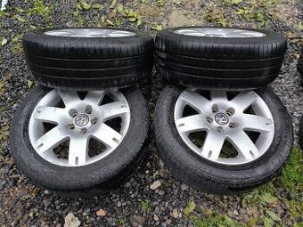 5x112 r16 hliníkové disky  Vw Skoda Seat Audi - letné pneu