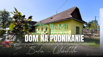 Dom so záhradou na podnikanie, Badín, ul.Osloboditeľov.