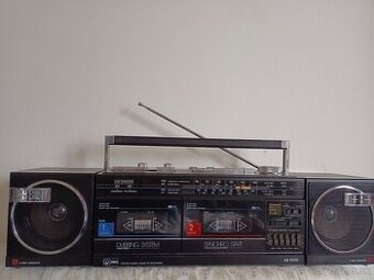 ABA 9090 radiomagnetofon retro 2 kazeťák Korea