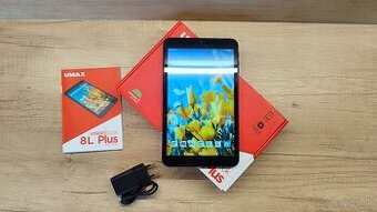 Tablet UMAX VisionBook 8L Plus čierny– ako nový / v záruke