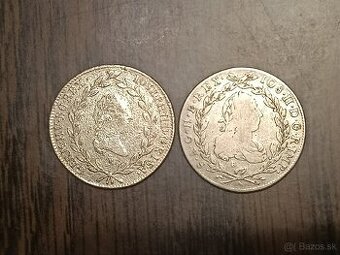 1781-20 Kreutzer B. 1785-20 Kreutzer B.