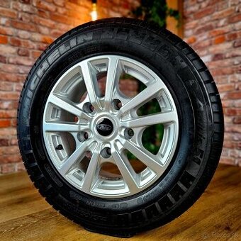 +TOP+ Alu R16 5x160 + letné pneu 215/65 R16 Ford transit...