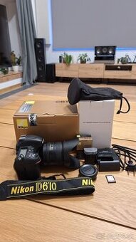 Fullframe fotoaparát Nikon D610