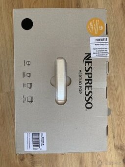 Kávovar Nespresso Vertuo Pop DeLonghi-čierna farba