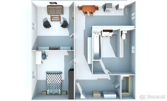 Pekný 2i byt pri OC Terminál s bezproblémovým parkovaním