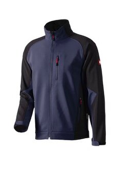 softshelové bundy značky Engelbert Strauss. tmavomodré