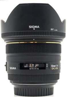 SIGMA 50mm F1.4 EX DG HSM pre Canon