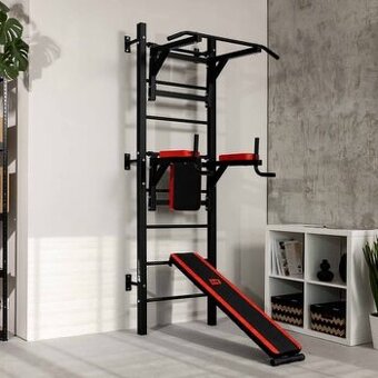 Multifunkčná rebrina (Bradlá s lavicou, hrazdou a švédskou s