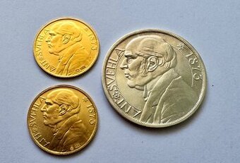 Sada 2 x Au+Ag Antonín Švehla 1933/2021