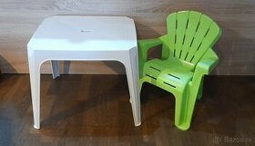 Detsky stolík a stolička - 1